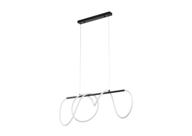 Suspension Flexi – noir – en métal – style moderne