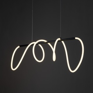 Suspension Flexi – noir – en métal – style moderne