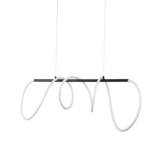 Suspension Flexi – noir – en métal – style moderne