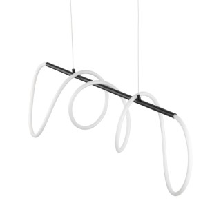 Suspension Flexi – noir – en métal – style moderne
