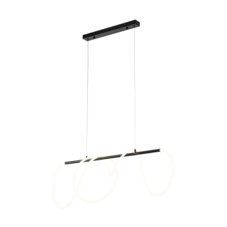 Suspension Flexi – noir – en métal – style moderne