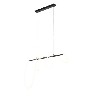 Suspension Flexi – noir – en métal – style moderne