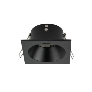 Plafonnier Prisma – noir – en métal et verre – style moderne