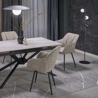 Suspension Slate – noir – en métal – style chic