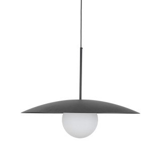 Suspension Slate – noir – en métal – style chic