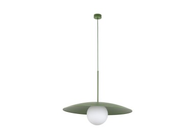 Suspension Slate – vert – en métal – style chic