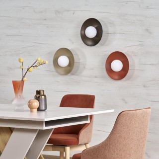 Plafonnier Slate – noir – en métal – style chic