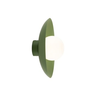 Plafonnier Slate – vert – en métal – style chic