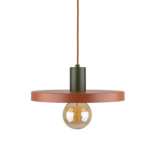 Suspension Sila – brun – en métal – style loft