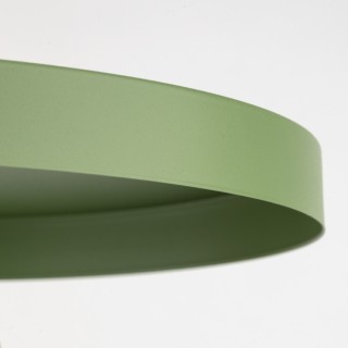 Suspension Sila – vert – en métal – style loft