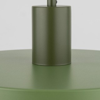 Suspension Sila – vert – en métal – style loft