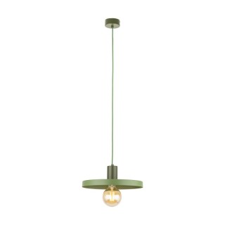 Suspension Sila – vert – en métal – style loft