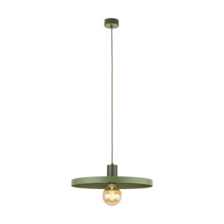 Suspension Sila – vert – en métal – style loft