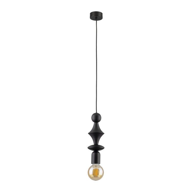 Suspension Tower – noir – en métal – style chic