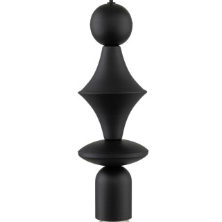 Suspension Tower – noir – en métal – style chic