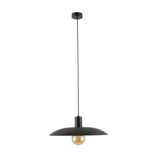 Suspension Astra – noir – en métal – style loft