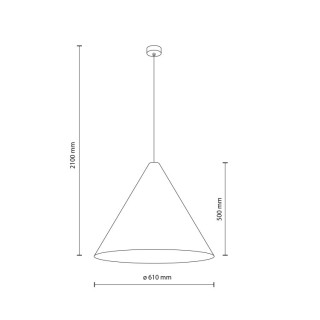 Suspension Solis – noir – en métal – style chic