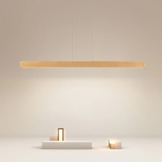 Suspension Prima – chêne – en métal et bois – style moderne et loft