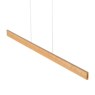 Suspension Prima – chêne – en métal et bois – style moderne et loft