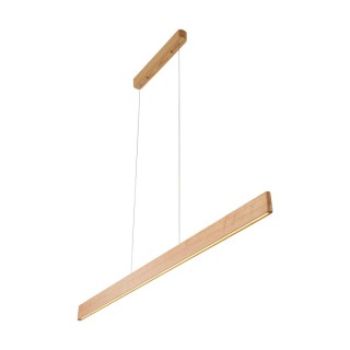 Suspension Prima – chêne – en métal et bois – style moderne et loft