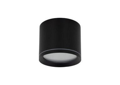 Plafonnier Vivo – noir – en métal – style moderne