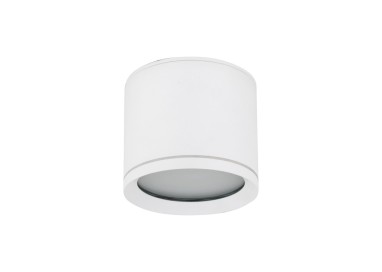 Plafonnier Vivo – blanc – en métal – style moderne