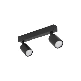 Plafonnier Nex – noir – en métal – style moderne