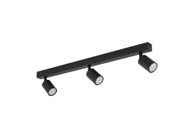 Plafonnier Nex – noir – en métal – style moderne