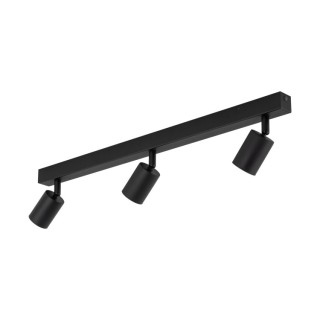 Plafonnier Nex – noir – en métal – style moderne