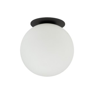 Plafonnier Vox 1 lumière – noir – en métal – style moderne