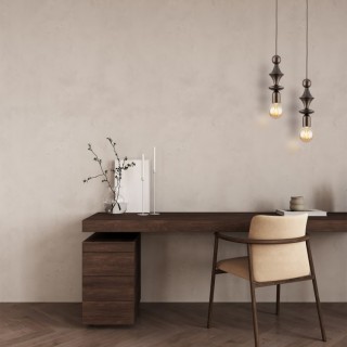 Suspension Tower – brun – en métal – style chic