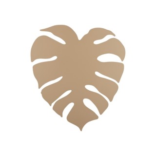 Applique murale Monstera 4 lumières – en métal – style chic