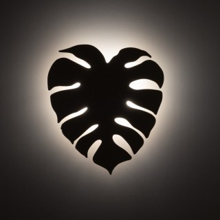 Applique murale Monstera 4 lumières – en métal – style chic