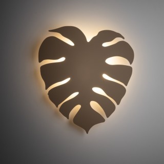 Applique murale Monstera 4 lumières – en métal – style chic