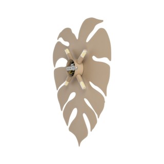 Applique murale Monstera 4 lumières – en métal – style chic