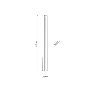 APPLIQUE LED LINEA S IP 65