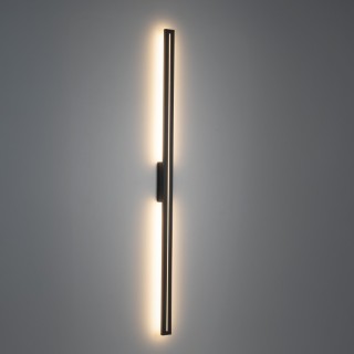 Lampe à poser Linea – gris – en métal – style moderne