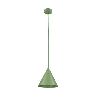 Suspension Cono – vert – en métal – style loft et chic