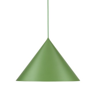 Suspension Cono – vert – en métal – style loft et chic