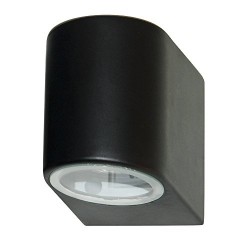 applique extérieure down noire mat 1L GU10 1X35w 8008-1BK Searchlight