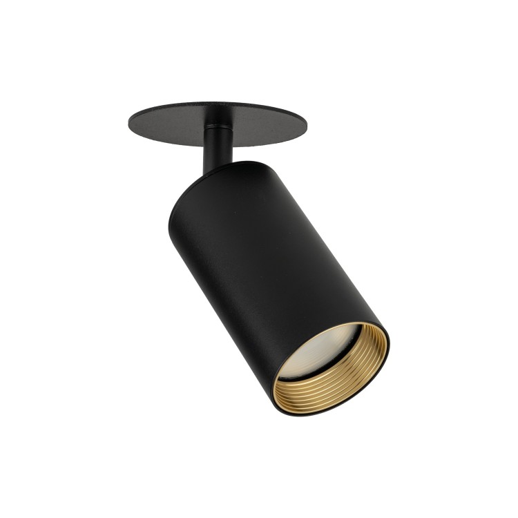 Plafonnier Amis – noir – en métal – style moderne