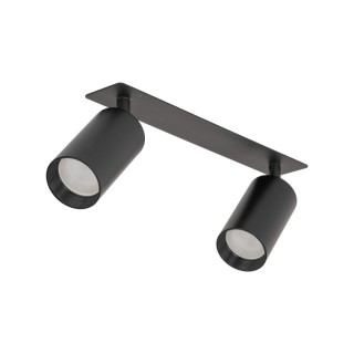 Plafonnier Amis – noir – en métal – style moderne