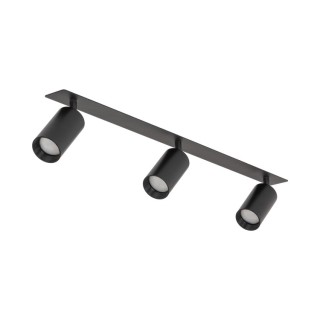 Plafonnier Amis – noir – en métal – style moderne