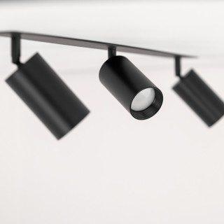 Plafonnier Amis – noir – en métal – style moderne