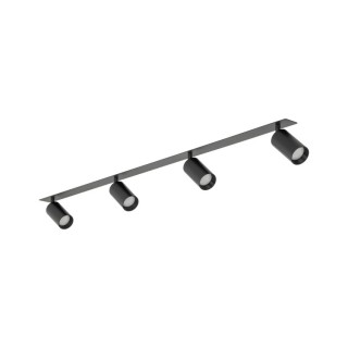 Plafonnier Amis – noir – en métal – style moderne