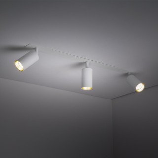 Plafonnier Amis – blanc – en métal – style moderne