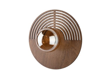 Lampe à poser Lunar – chêne – style moderne et chic