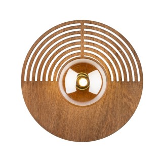 Lampe à poser Lunar – chêne – style moderne et chic