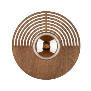 Lampe à poser Lunar – chêne – style moderne et chic