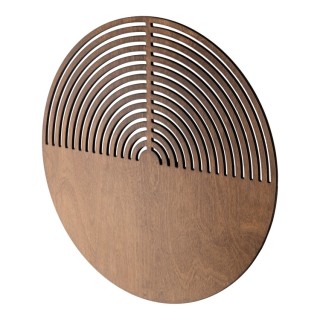 LAMPE MURALE LUNAIRE EN BOIS 2XG9